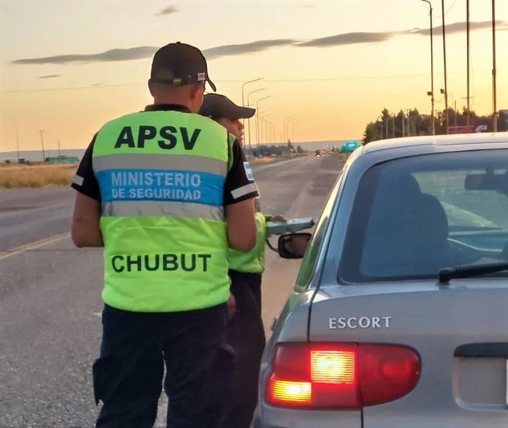 Seguridad Vial: Más de 6 mil vehículos fueron controlados durante el fin de semana en Chubut
