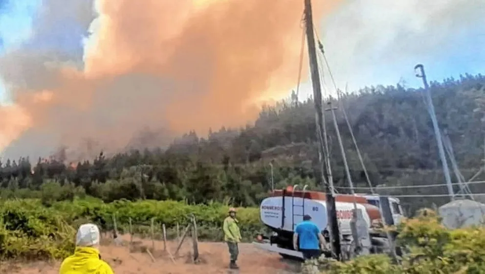 Resistencia Ancestral Mapuche se adjudicó el incendio en la localidad de El Hoyo