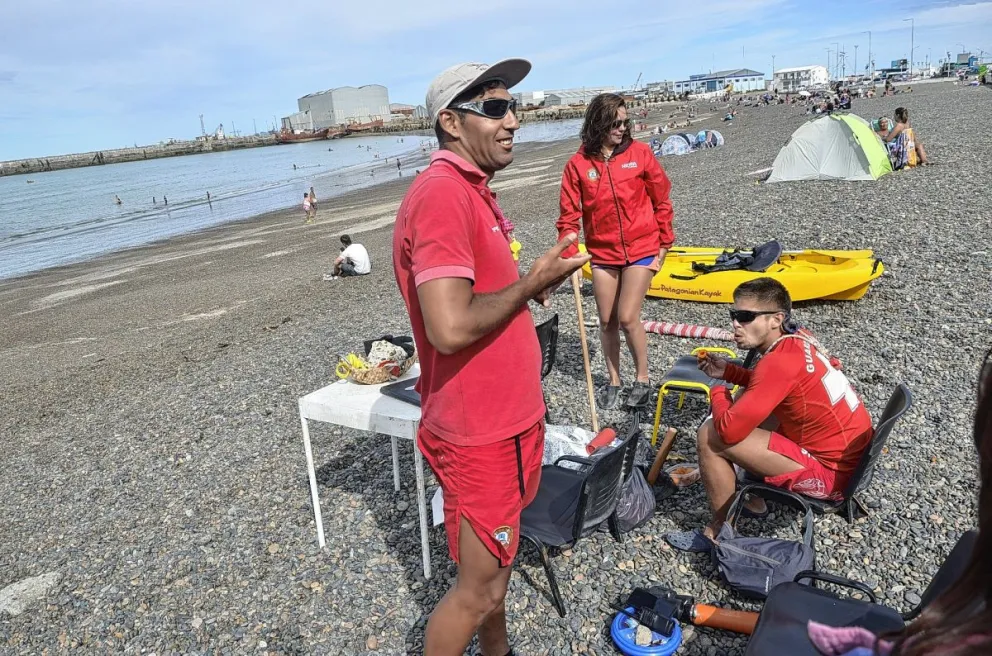 Guardavidas ya realizó 35 rescates en este verano, solo 4 menos que en toda la temporada del 2022
