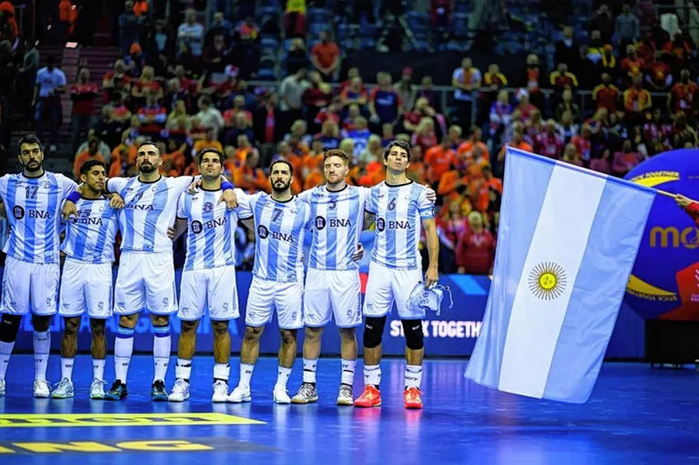 Los Gladiadores vencieron a Macedonia del Norte y se clasificaron a la ronda principal del Mundial de Handball