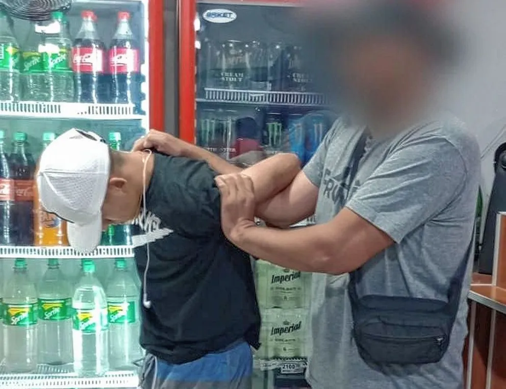Seguimiento y trabajo conjunto policial permitió detener a peligroso delincuente