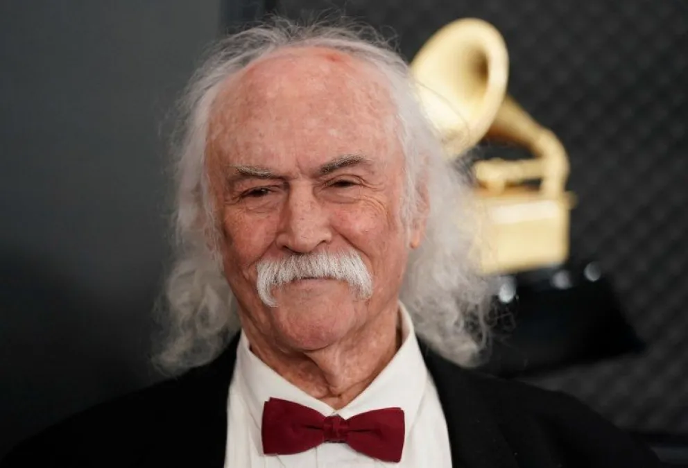 Murió la leyenda del rock David Crosby a los 81 años