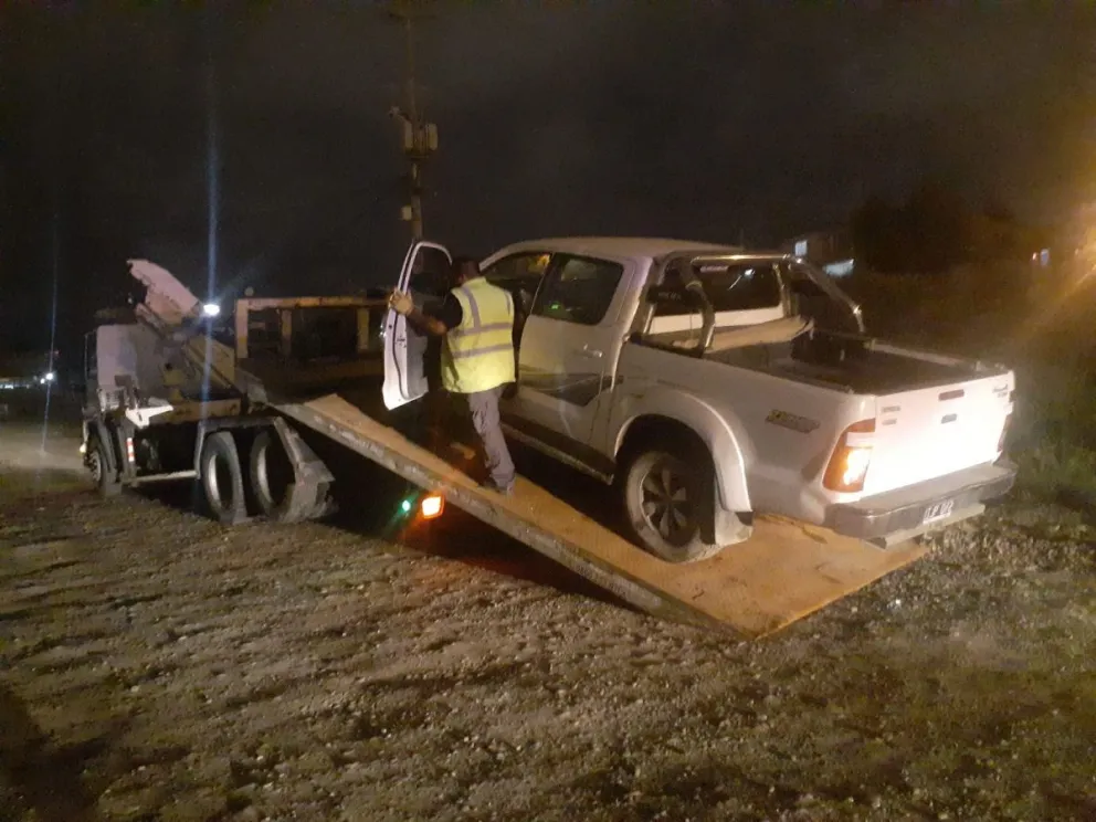 Conducía alcoholizado y le secuestraron la camioneta