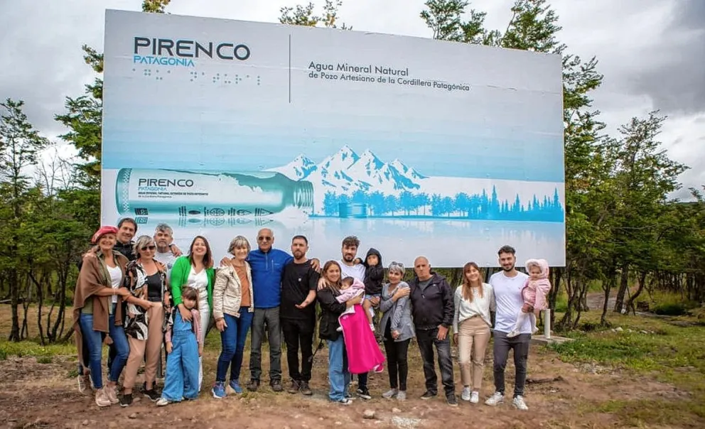 Con la presencia de Luque se inauguró en Río Pico una innovadora planta de agua mineral