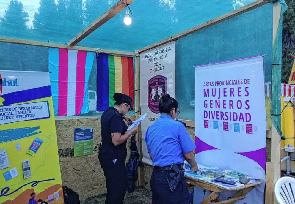 Desde el Gobierno del Chubut se despliega una articulación territorial en géneros y diversidad