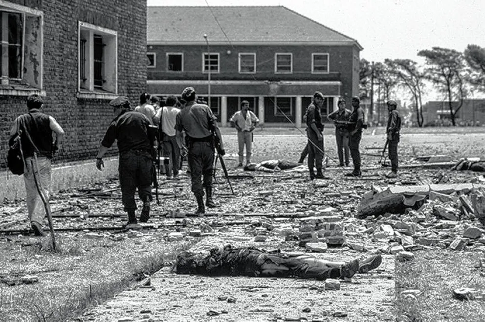 Aniversario del copamiento al Regimiento de Infantería Mecánica 3 de La Tablada