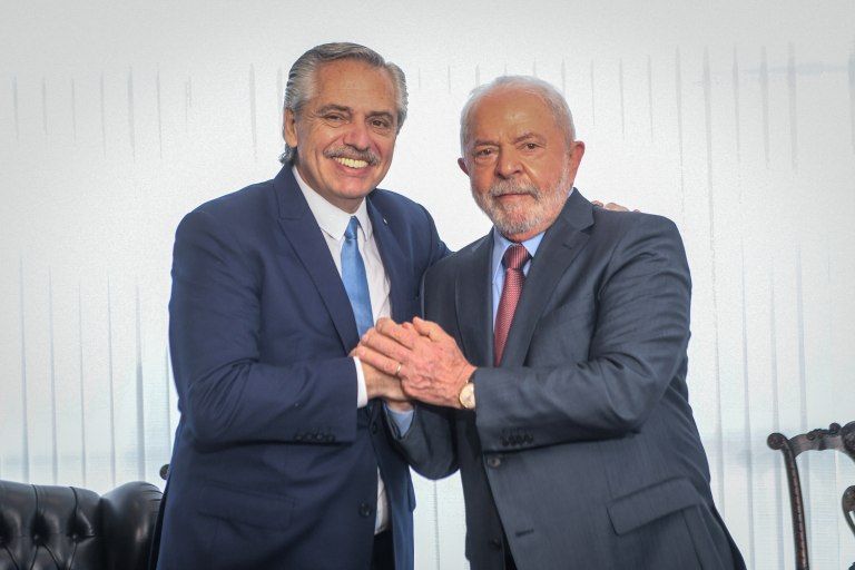 Visita oficial: Alberto Fernández y Lula se reúnen en Casa Rosada