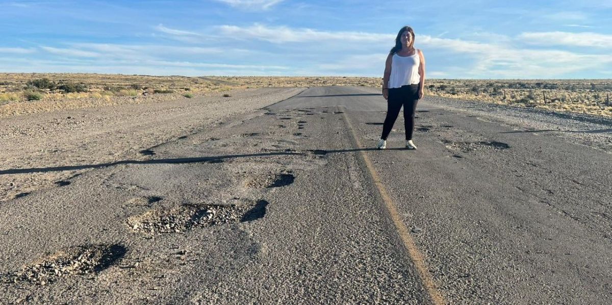 Ana Clara Romero “La Ruta 40 en Chubut es intransitable"