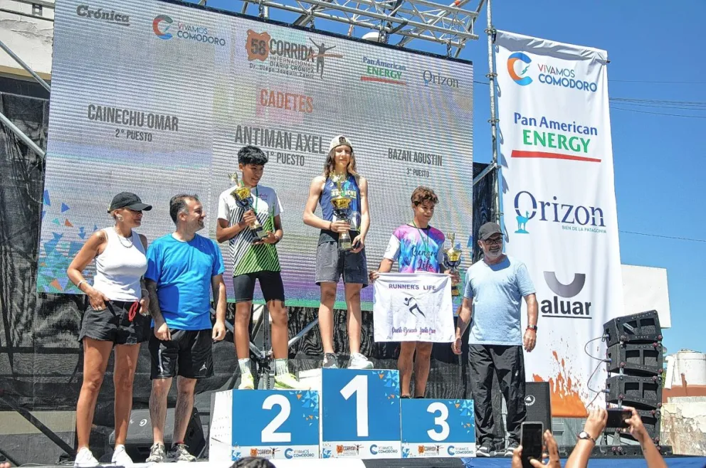 Los atletas cordilleranos se impusieron en Cadetes