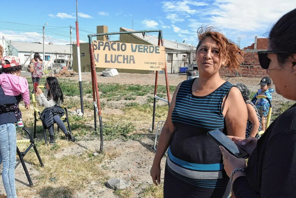 Rechazan la instalación de un anexo de la vecinal de Stella Maris en un espacio verde