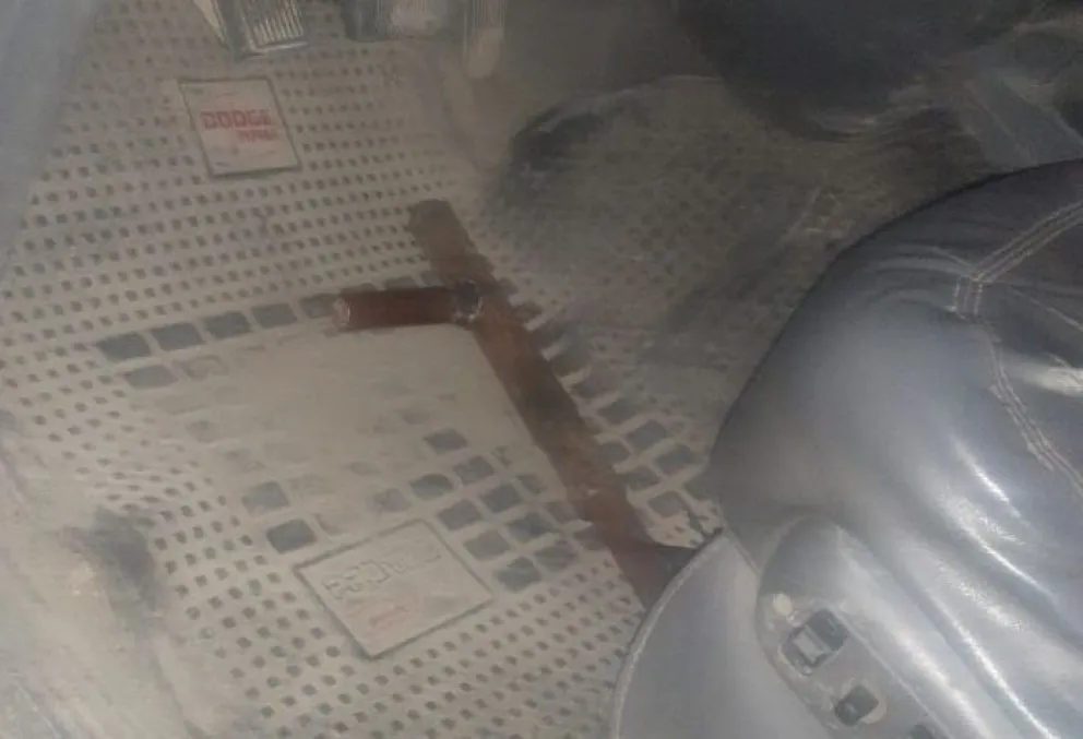 Tenía un arma de fabricación casera y fue aprehendido 
