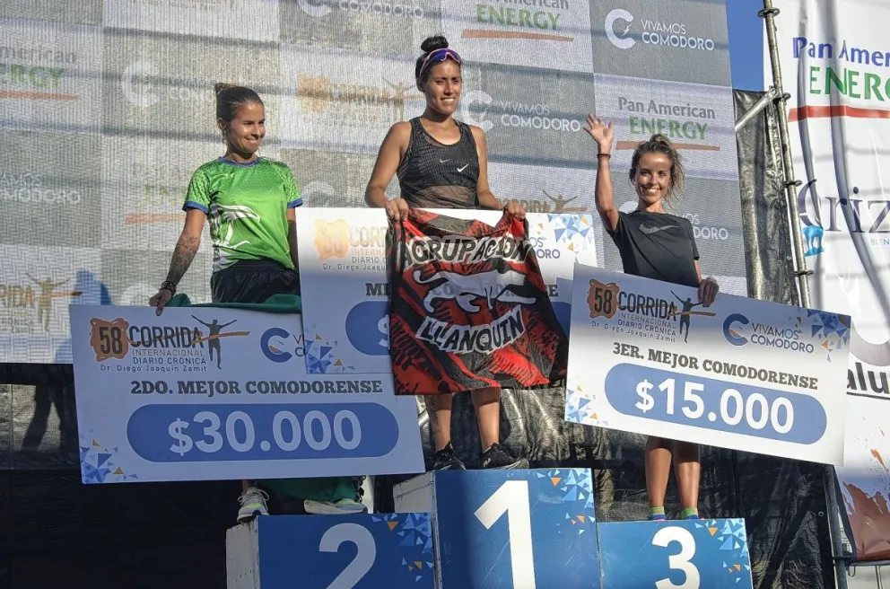 Daiana Llanquín, otra vez la reina de la ciudad