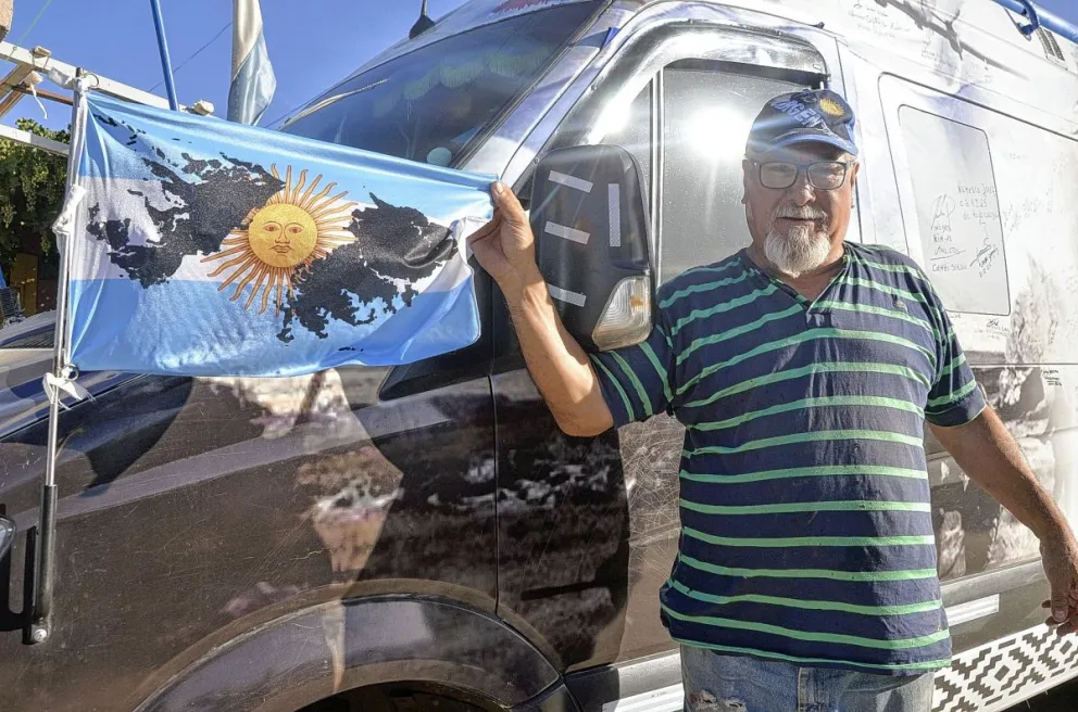 Julio Leal, un malvinense de corazón y espíritu que “lucha por la memoria”