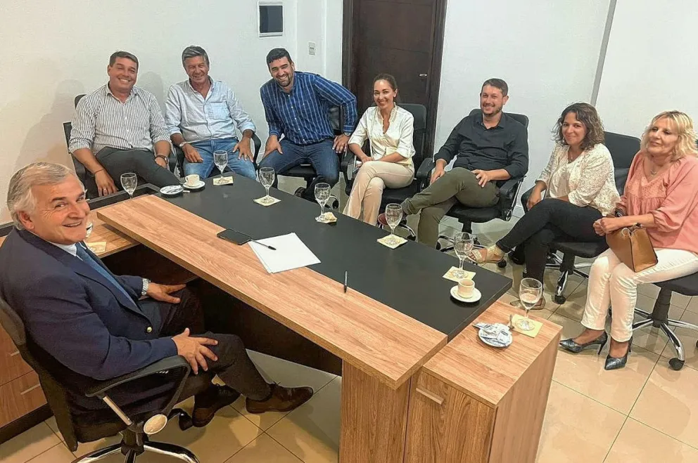 Elecciones: Biss y Menna recibieron el apoyo del presidente de la UCR nacional, Gerardo Morales