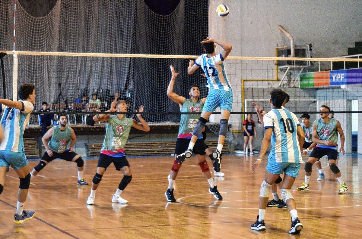 Vóley: continúa el torneo Aniversario de Comodoro Rivadavia