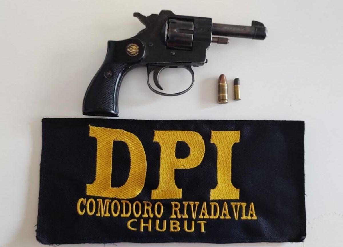 En un allanamiento secuestraron un revólver 