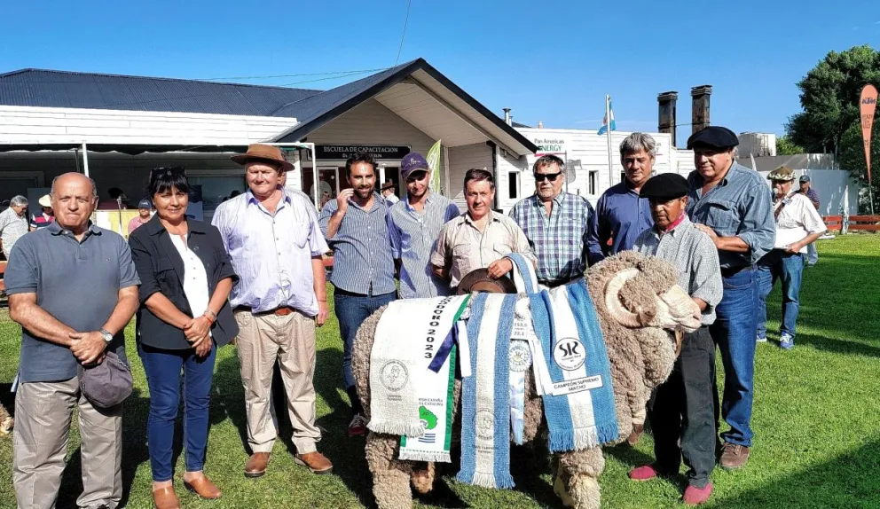 Merino: Fue consagrado Gran Campeón Supremo un ejemplar de La Cabaña Tecka