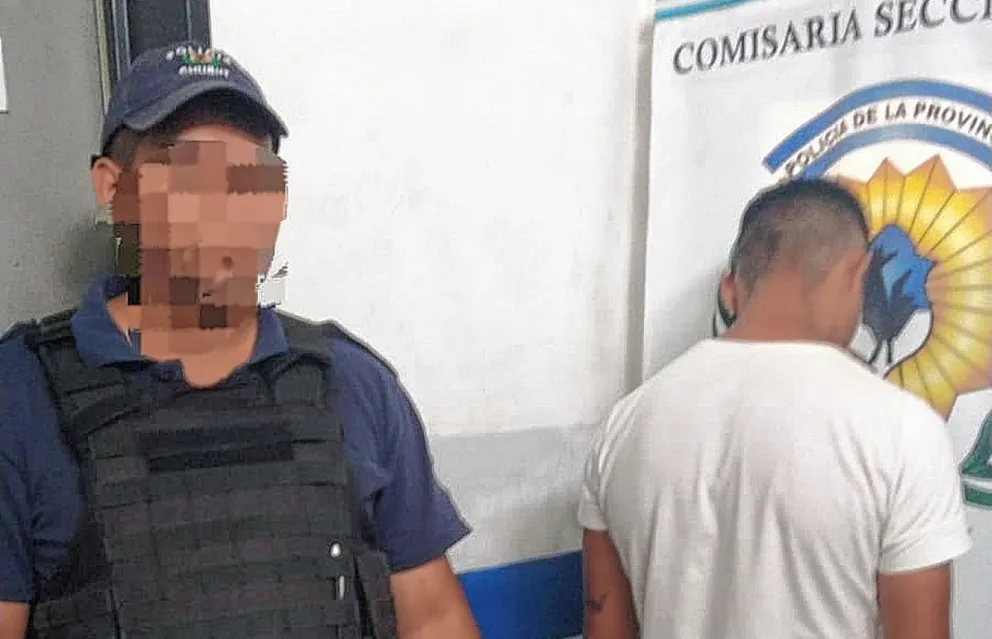 Tenía captura recomendada por la Justicia Federal y lo atraparon en un control policial rutinario