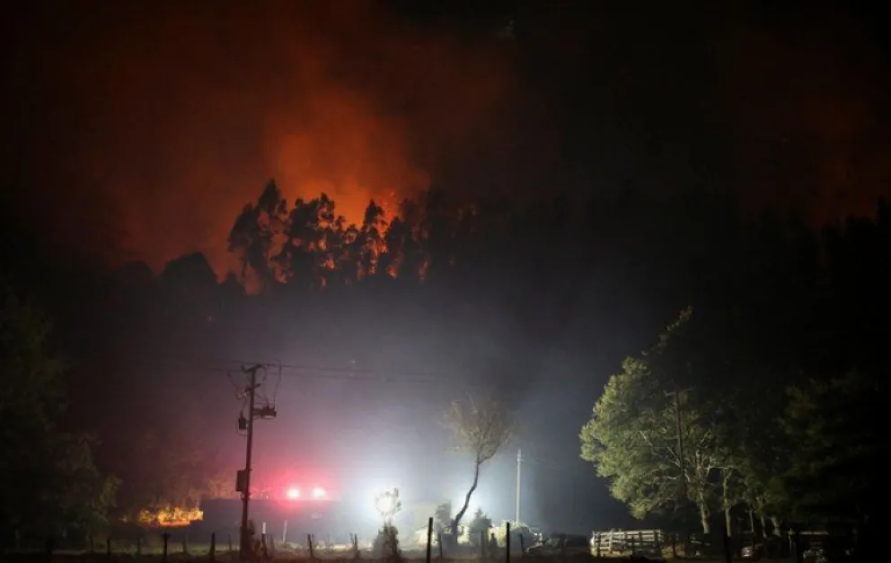 Incendios forestales en Chile dejan 24 fallecidos y casi 1.000 heridos
