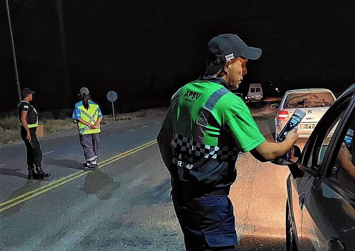 En Comodoro detectaron 11 conductores alcoholizados durante el fin de semana