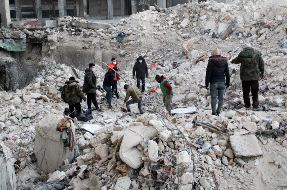 Ya son más de 16 mil los muertos por el terremoto en Siria y Turquía