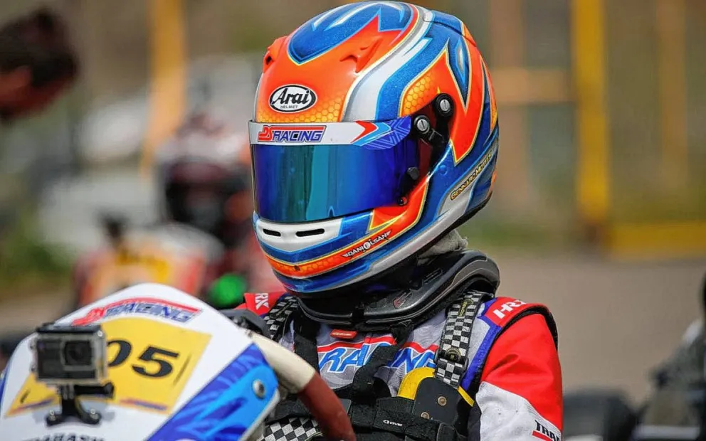 Karting: Genaro Mottesi sube de categoría y apuesta por el Argentino