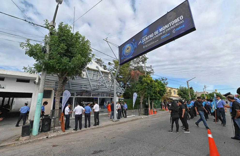 El gobierno inauguró un Centro de Monitoreo en Trelew