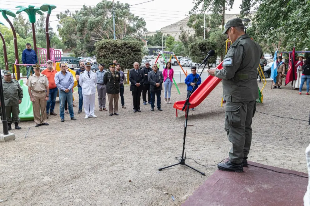 Acto por el 238° aniversario del nacimiento del general Martín Miguel de Güemes