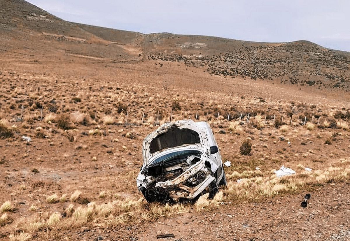 Choque en la ruta 26 deja malheridos a un hombre, una mujer y un niño