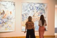 Se inauguró la muestra "Fondo" de Julia Andreasevich en el Centro Cultural Rada Tilly 