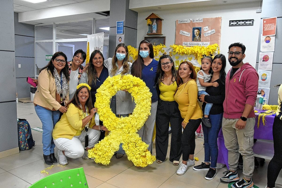 Se conmemoró el Día Mundial del Cáncer Infantil en el Hospital Regional