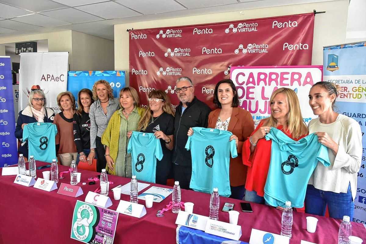 Se presentó la 19ª Carrera de la Mujer “Por un mundo sin cáncer”