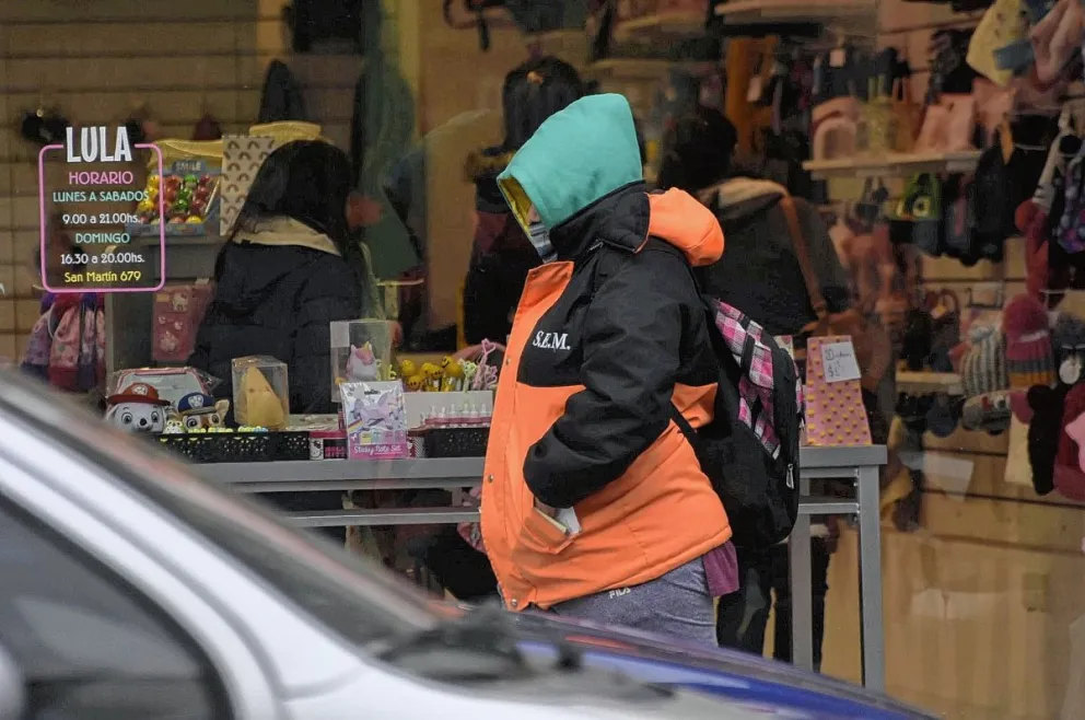 Un otoño casi invernal se instaló en la ciudad en pleno verano