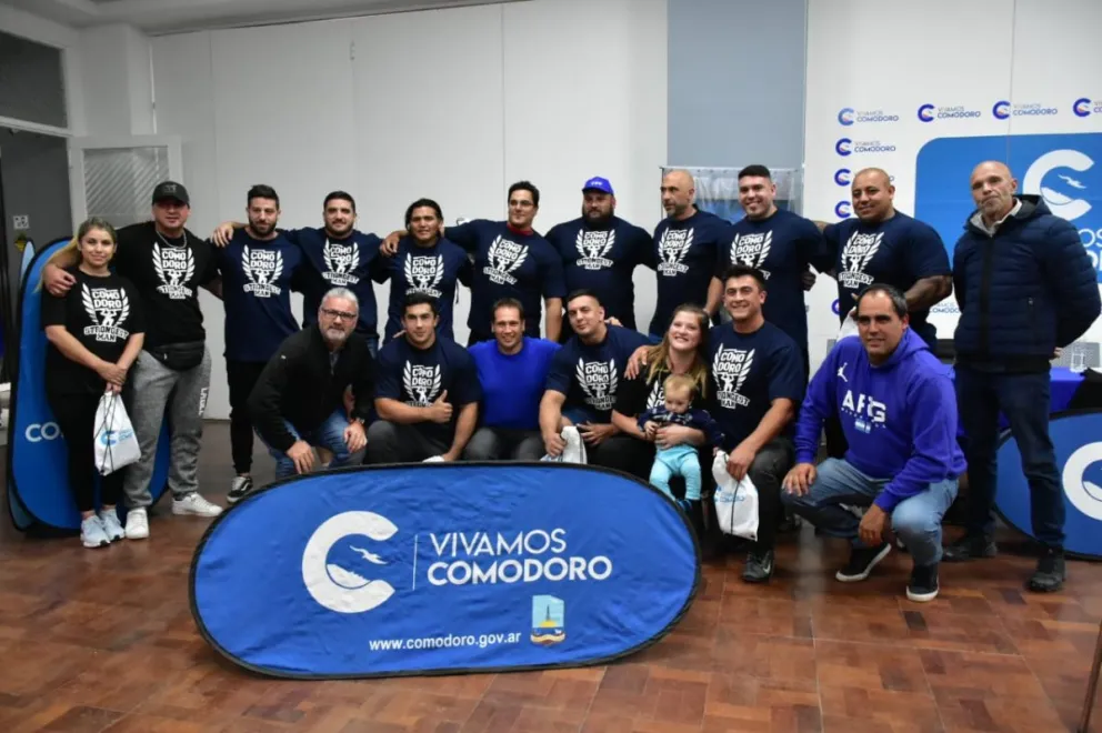Todo listo para la primera edición del Strongest Man Comodoro