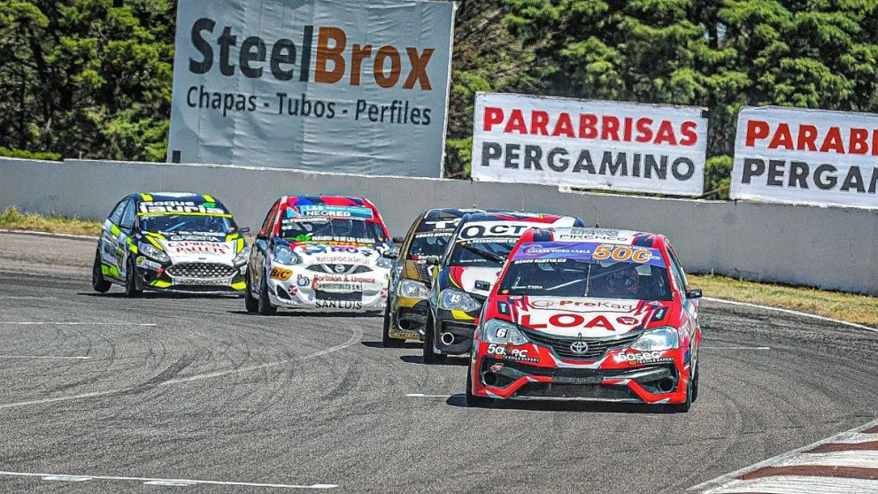 Renzo Blotta ganó la serie más rápida y larga en punta