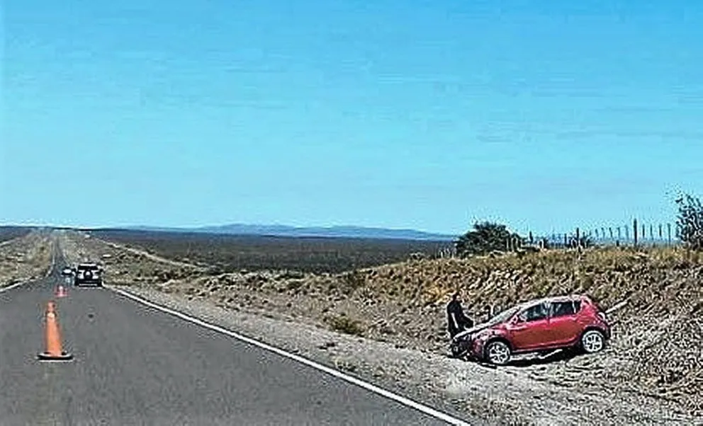 Una médica de Trelew y un policía de Madryn  y su familia fueron protagonistas de dos vuelcos