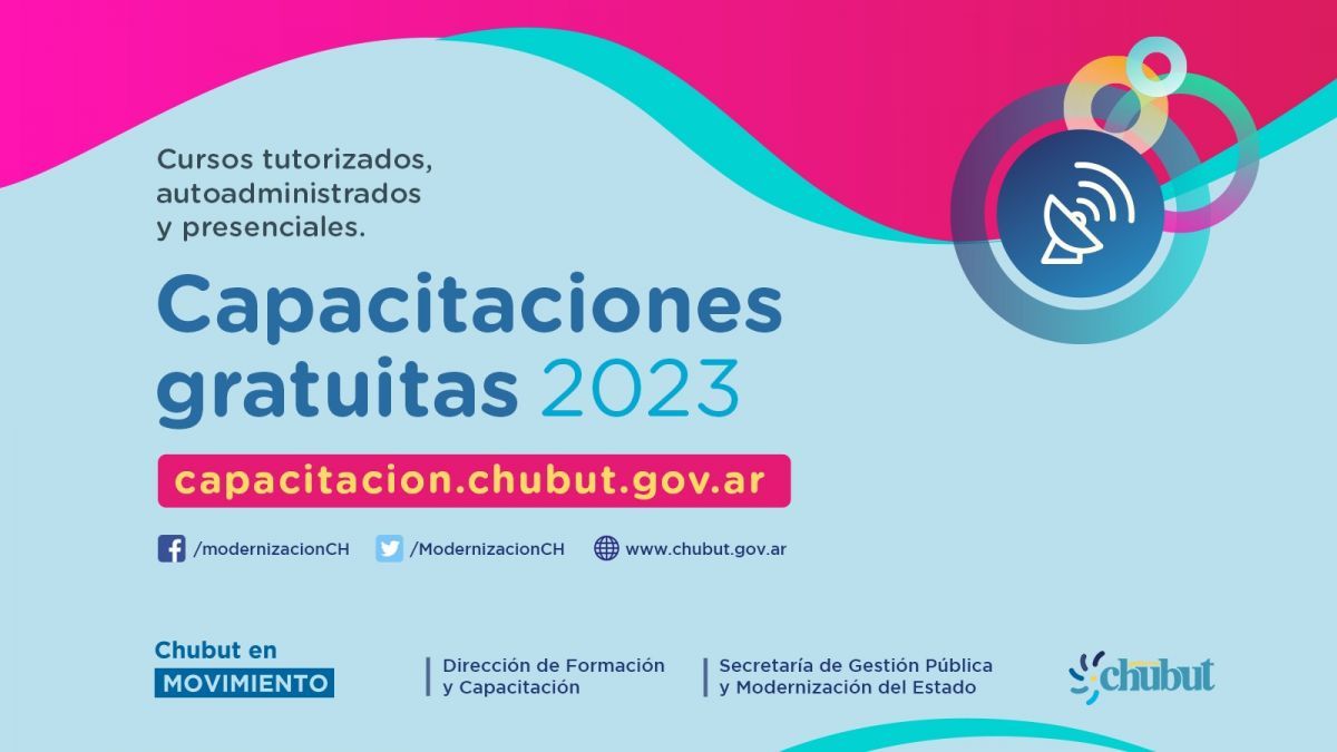  Se encuentran abiertas las inscripciones a capacitaciones gratuitas para agentes públicos
