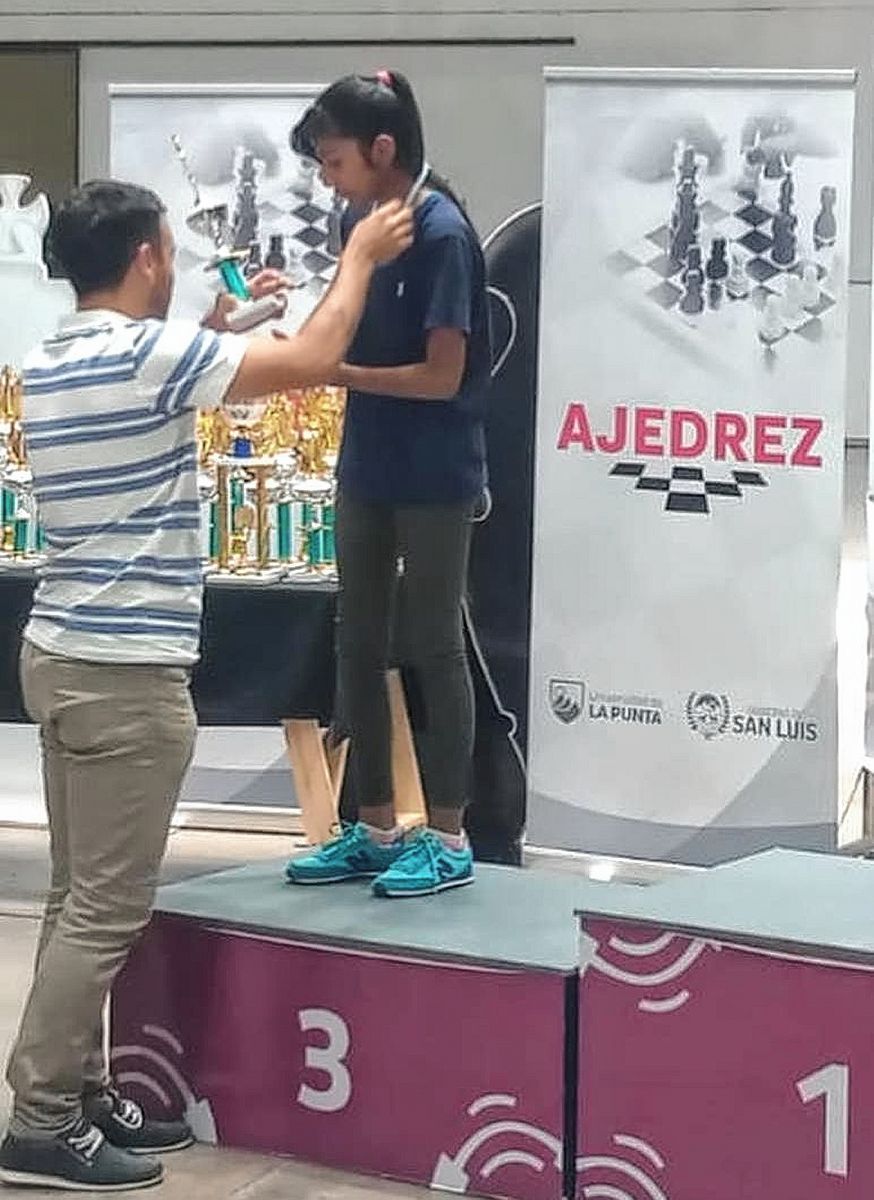 Ajedrez: Sol Muruchi, tercera a nivel nacional