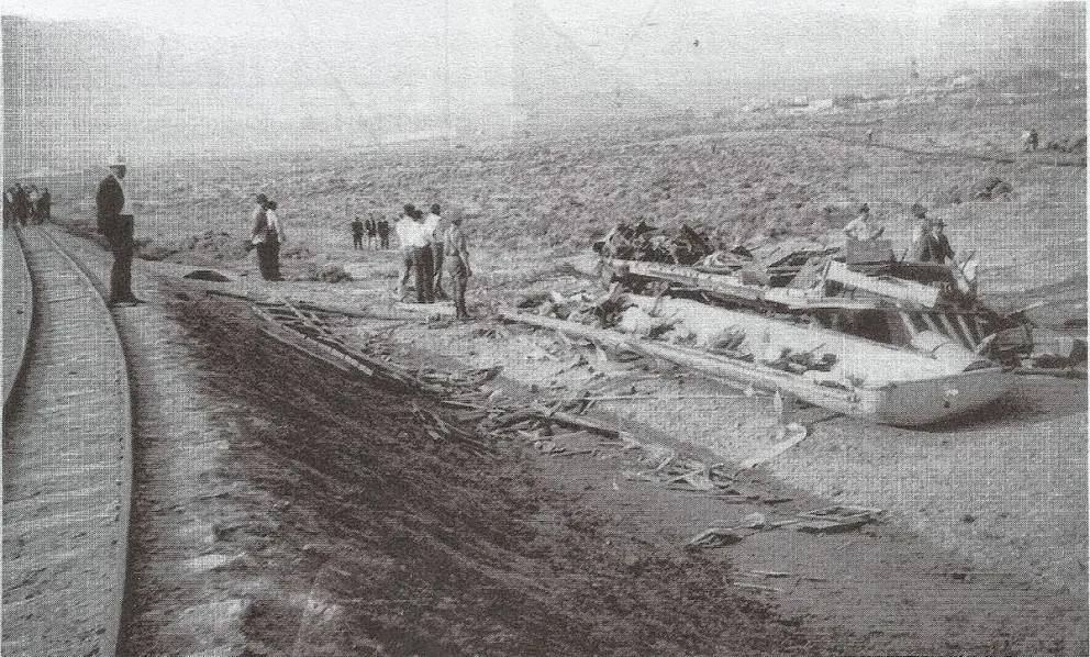 Se cumplieron 70 años del accidente ferroviario del Coche 52 correspondiente al ramal Comodoro - Rada Tilly