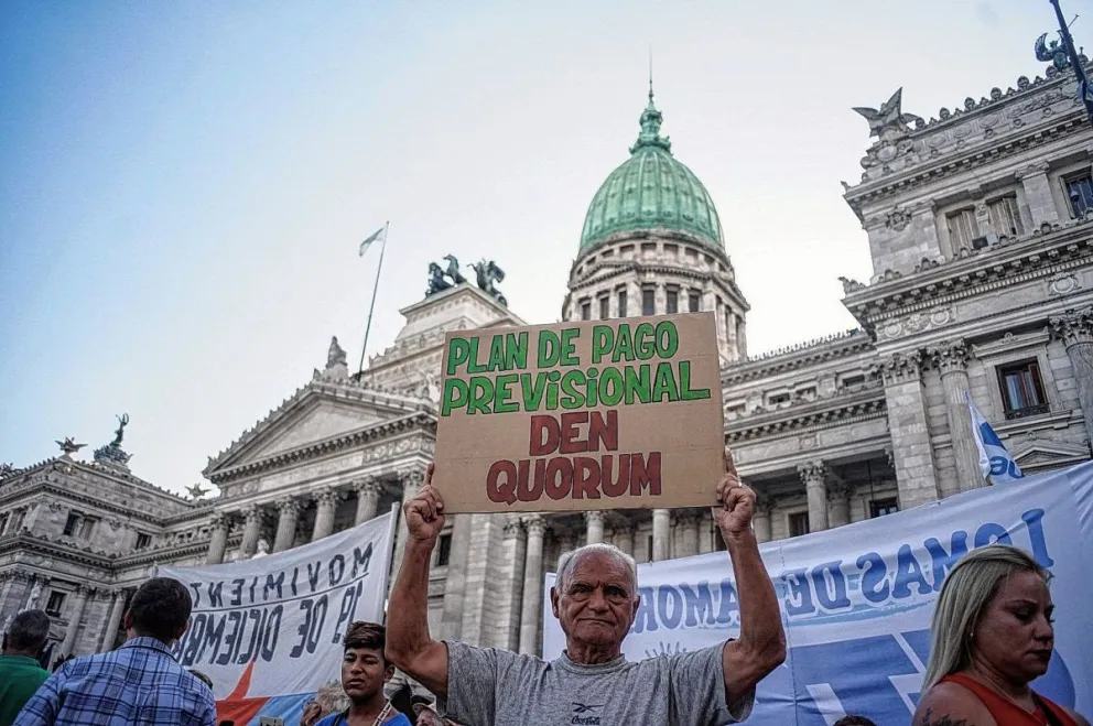 Mañana se discutirá en el Congreso la nueva Ley de Moratoria Previsional