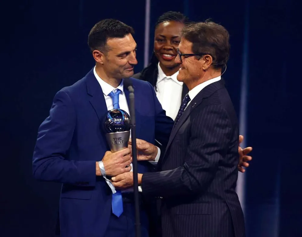 Premios The Best de la FIFA: Scaloni fue elegido el mejor entrenador del mundo