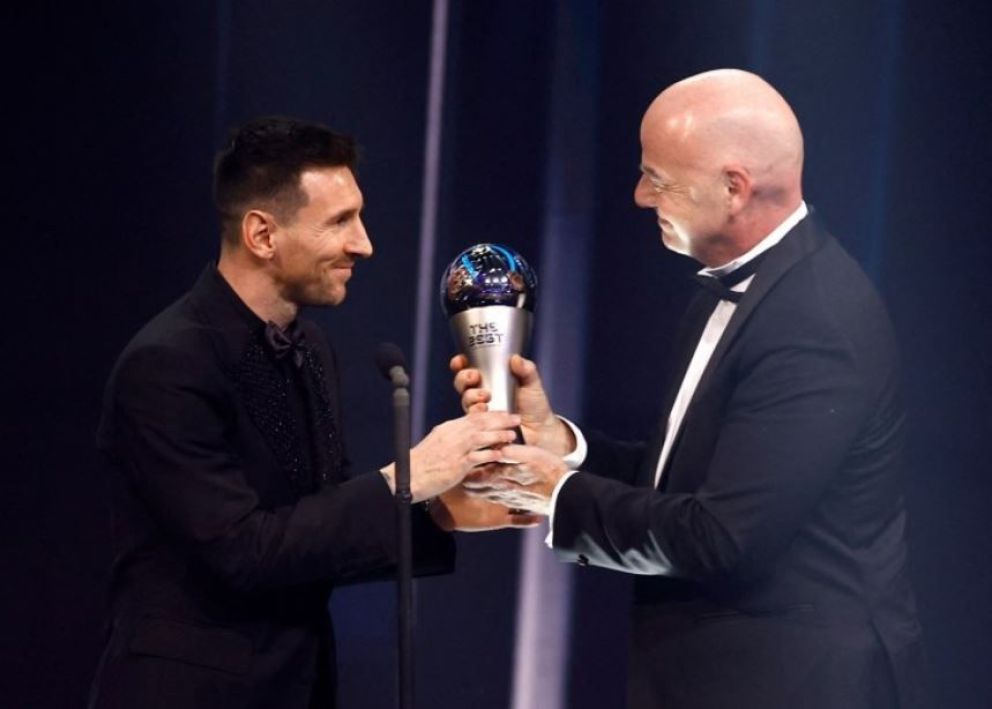 Messi se quedó con el premio The Best al mejor futbolista del mundo de la FIFA