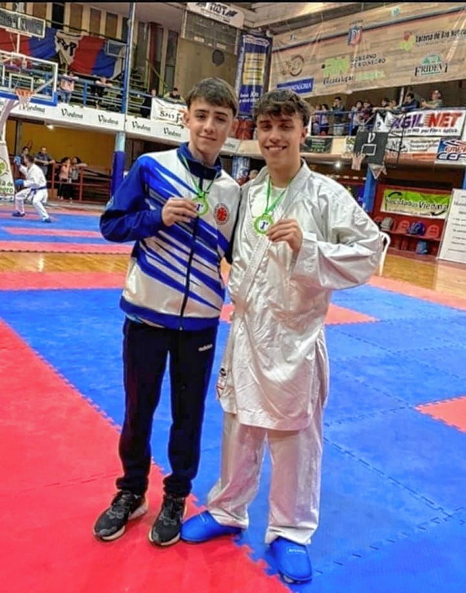 karate: Salesky y Moroncini entrenan rumbo al Sudamericano de Brasil
