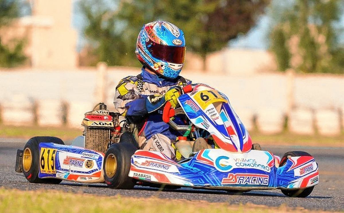 Javier Fernández corre en la Rotax Grand Nationals