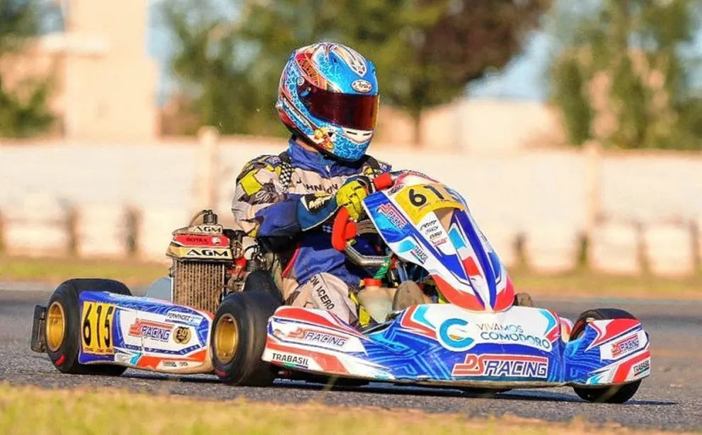 Javier Fernández corre en la Rotax Grand Nationals
