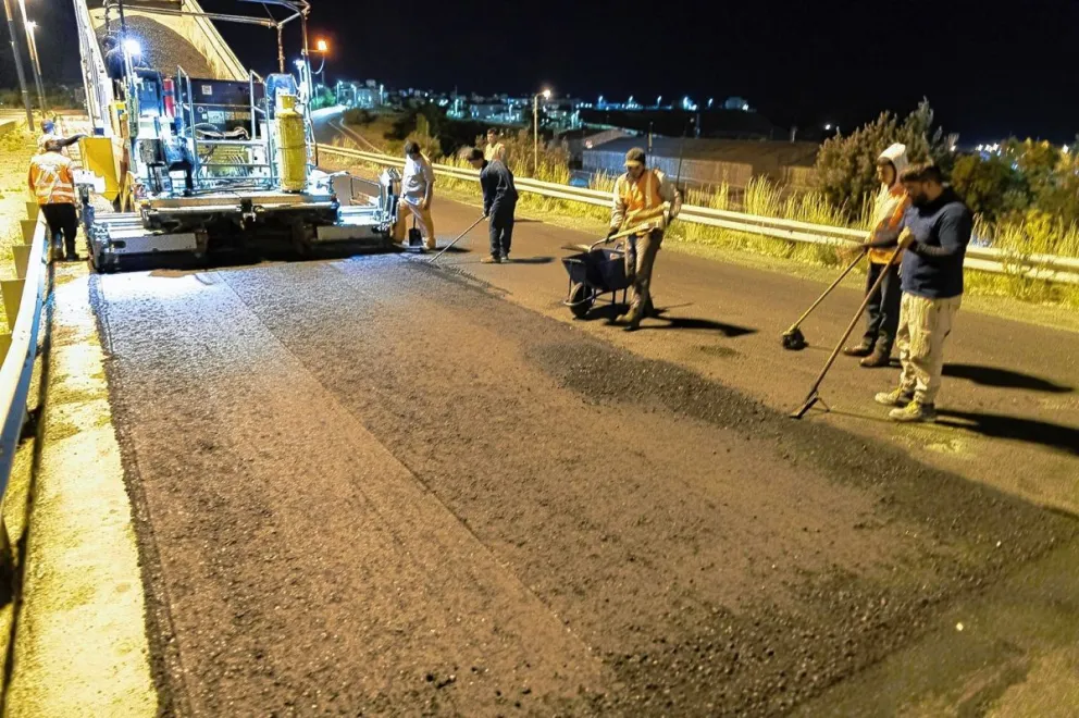 La Municipalidad avanza con tareas de reparación en la Ruta 3