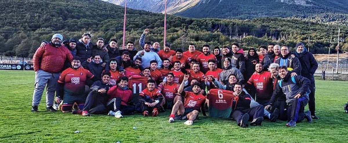 Deportivo Portugués festejó en el fin del mundo