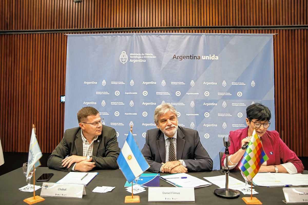 Chubut asumió la vicepresidencia del Consejo Federal de Ciencia y Tecnología