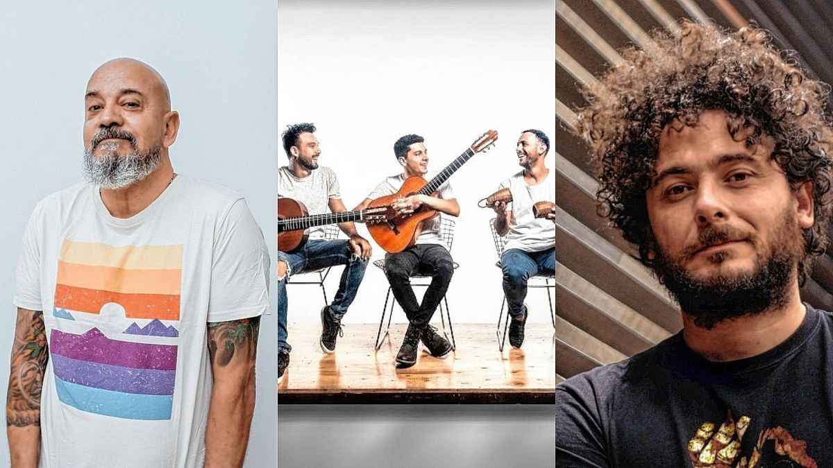 Bahiano, Dos Más Uno y Raly Barrionuevo se presentarán en el Festín de Sabores
