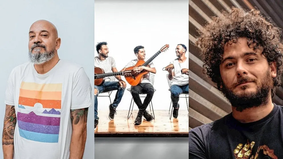 Bahiano, Dos Más Uno y Raly Barrionuevo se presentarán en el Festín de Sabores